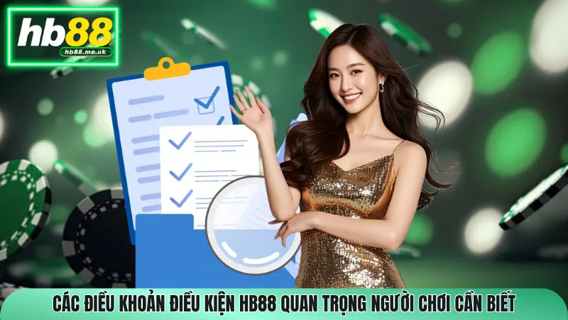 Các điều khoản điều kiện HB88 quan trọng người chơi cần biết